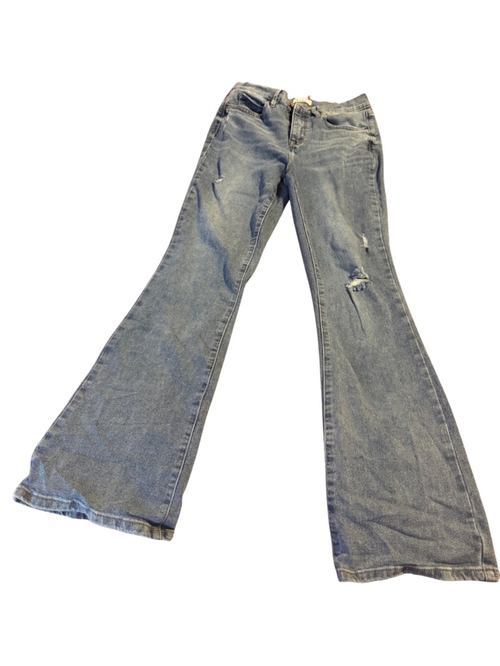 Nicole by Nicole Miller Light Blue Flare Jeans